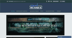 Desktop Screenshot of nordmusique.ca